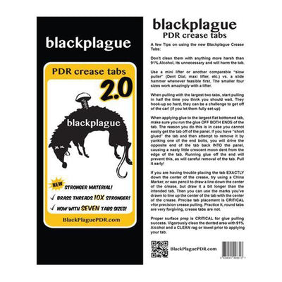 Black Plague 2.0 - 7 Piece Crease Glue Pulling Set Accessories Blackplague